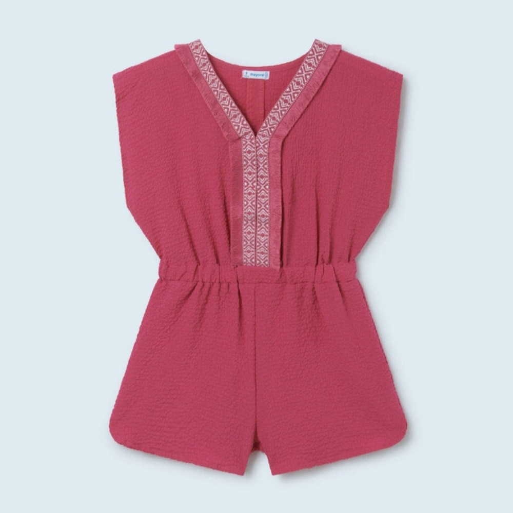 Pink Kids Romper